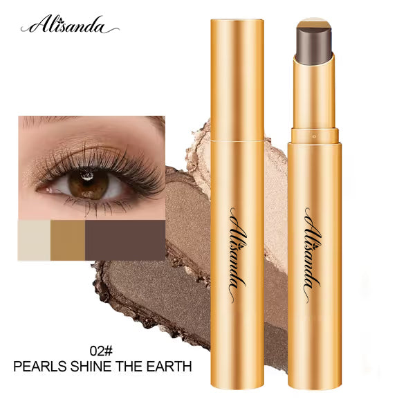 3 Color Eyeshadow Stick