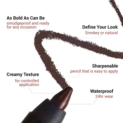 24HR Waterproof Eyeliner — Day to Night Wear