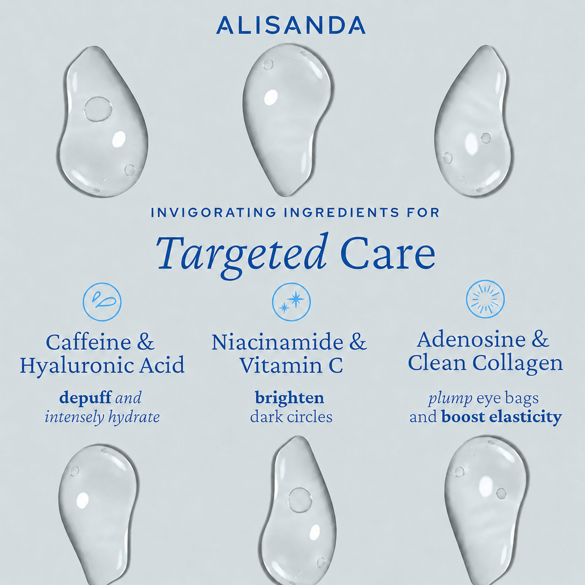 Aqua Erupt Depuffing Eye Gel with Caffeine + Hyaluronic Acid