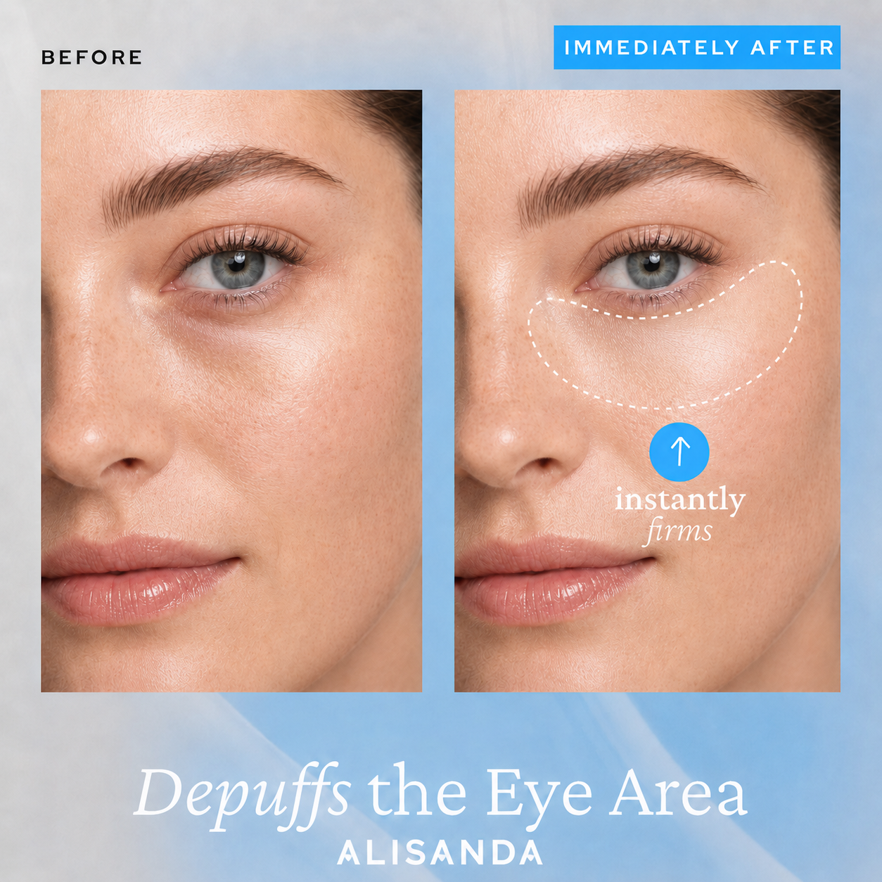 Aqua Erupt Depuffing Eye Gel with Caffeine + Hyaluronic Acid
